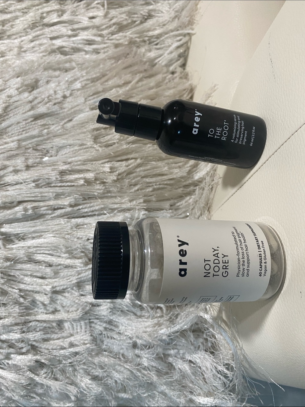 Not Today, Grey + To The Root Hair Care Duo — Black & White